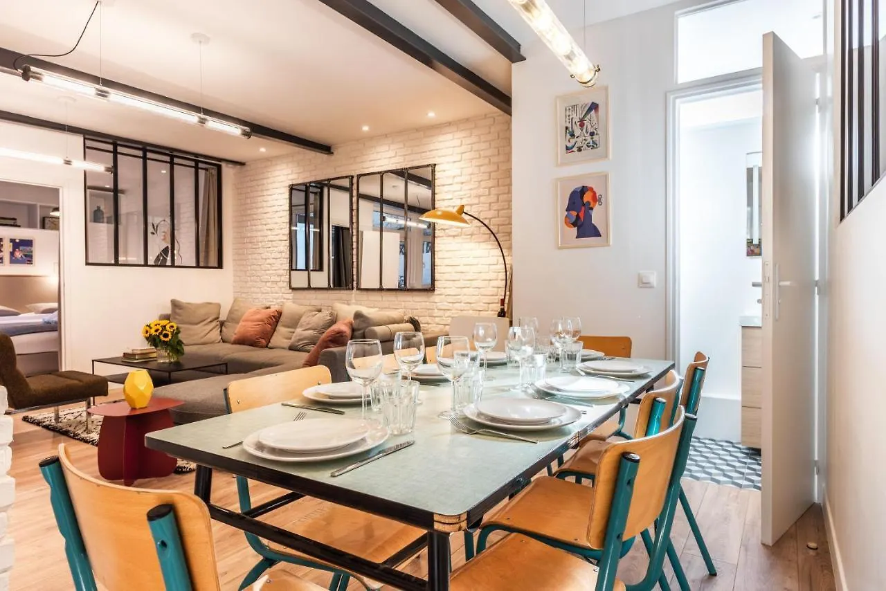 Design & New Loft In Heart Of * باريس